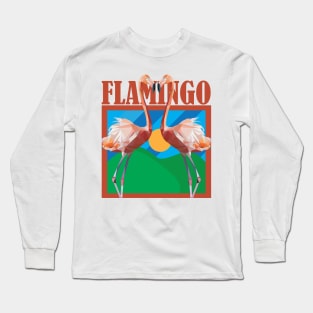 flamingo Long Sleeve T-Shirt